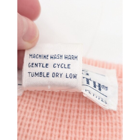 Hasting & Smith Vintage Pink Button Up Ballet Cardigan Sweater Size Med Petite - Picture 5 of 8